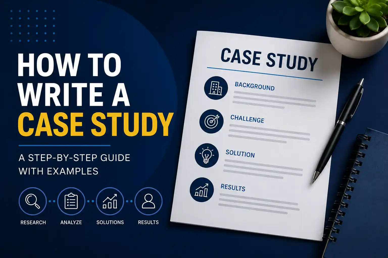 How to write a case study guide