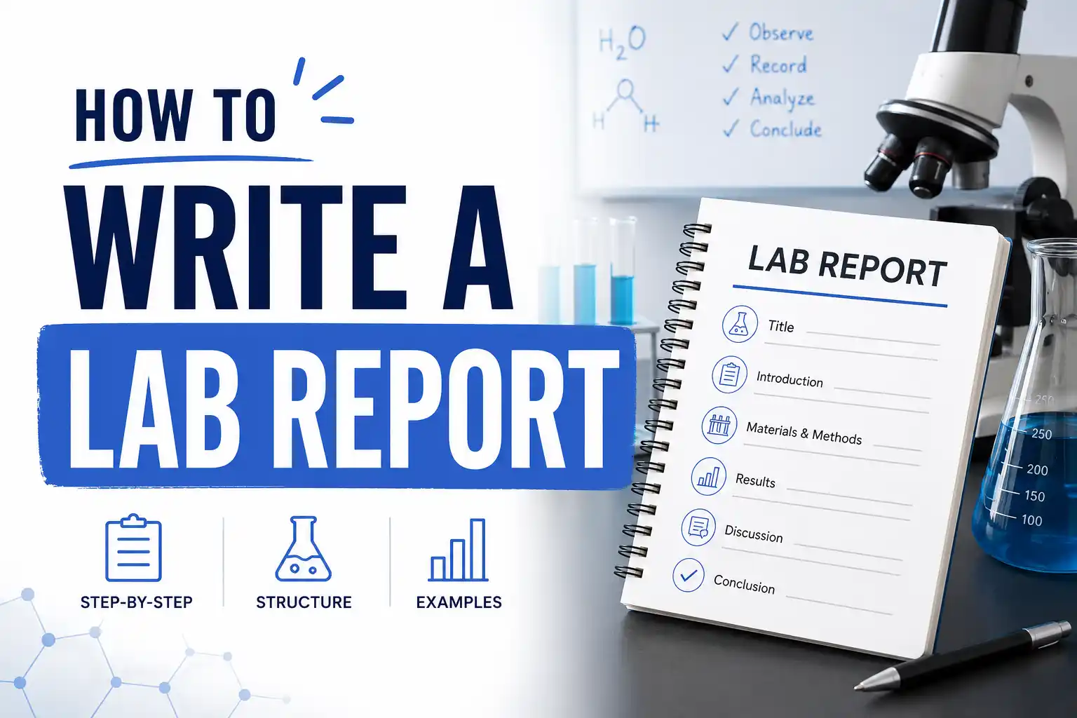 How to write a lab report guide