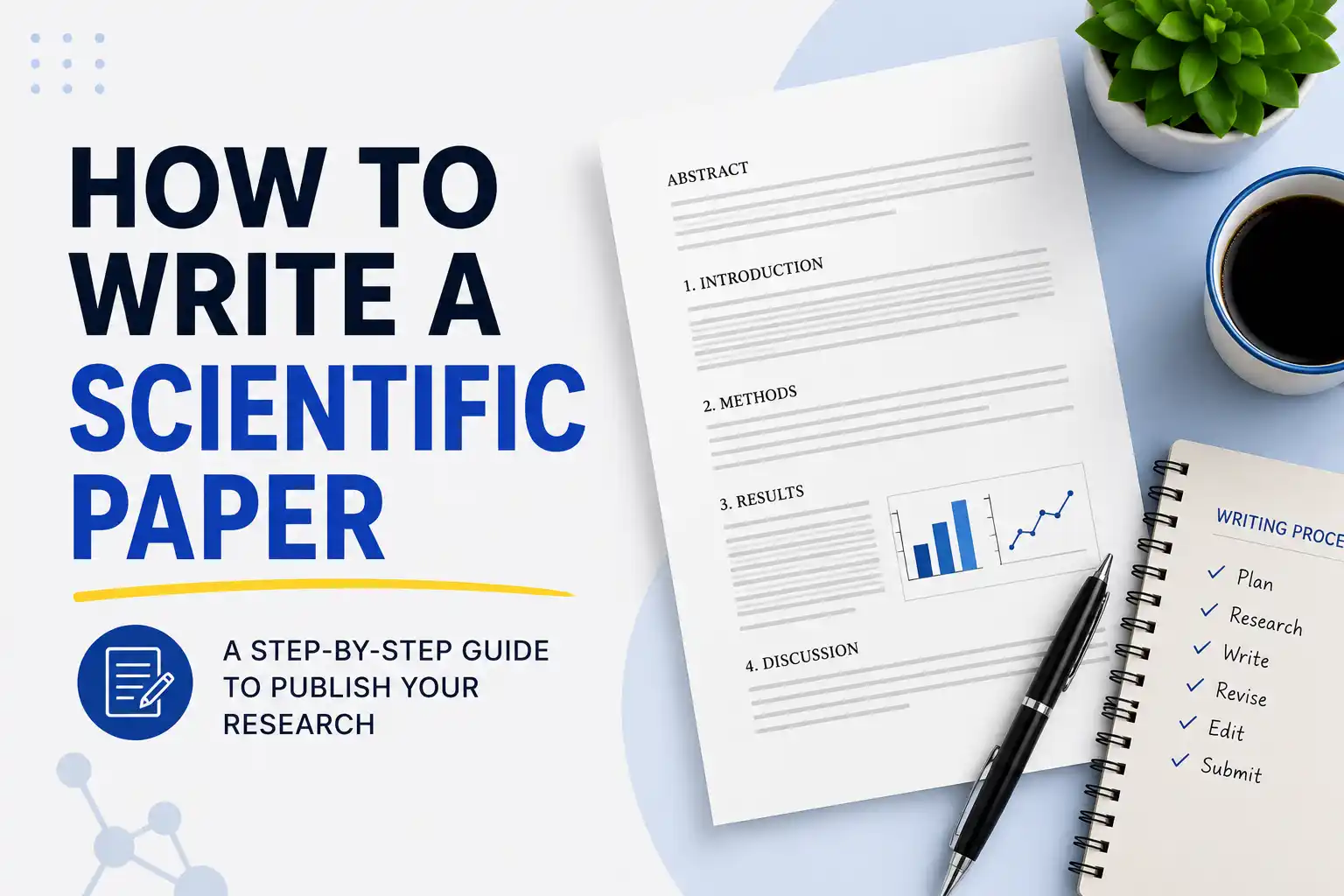 Scientific paper document with graphs, data, and research notes