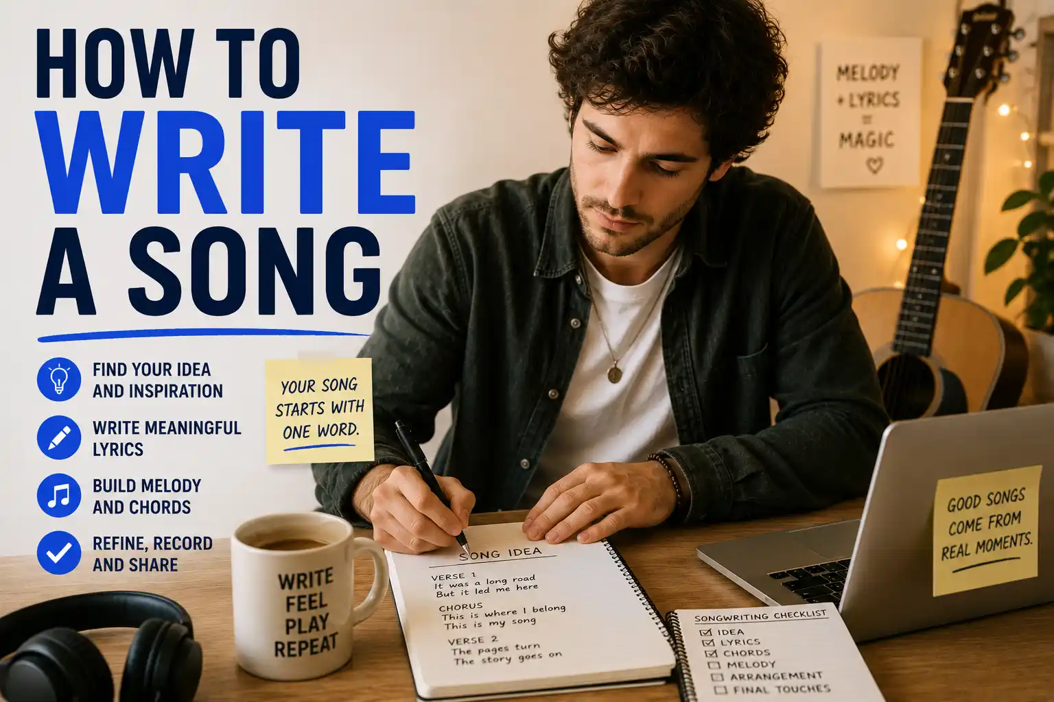 Writing a song guide
